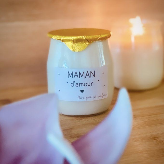 Bougie "Maman d'amour"